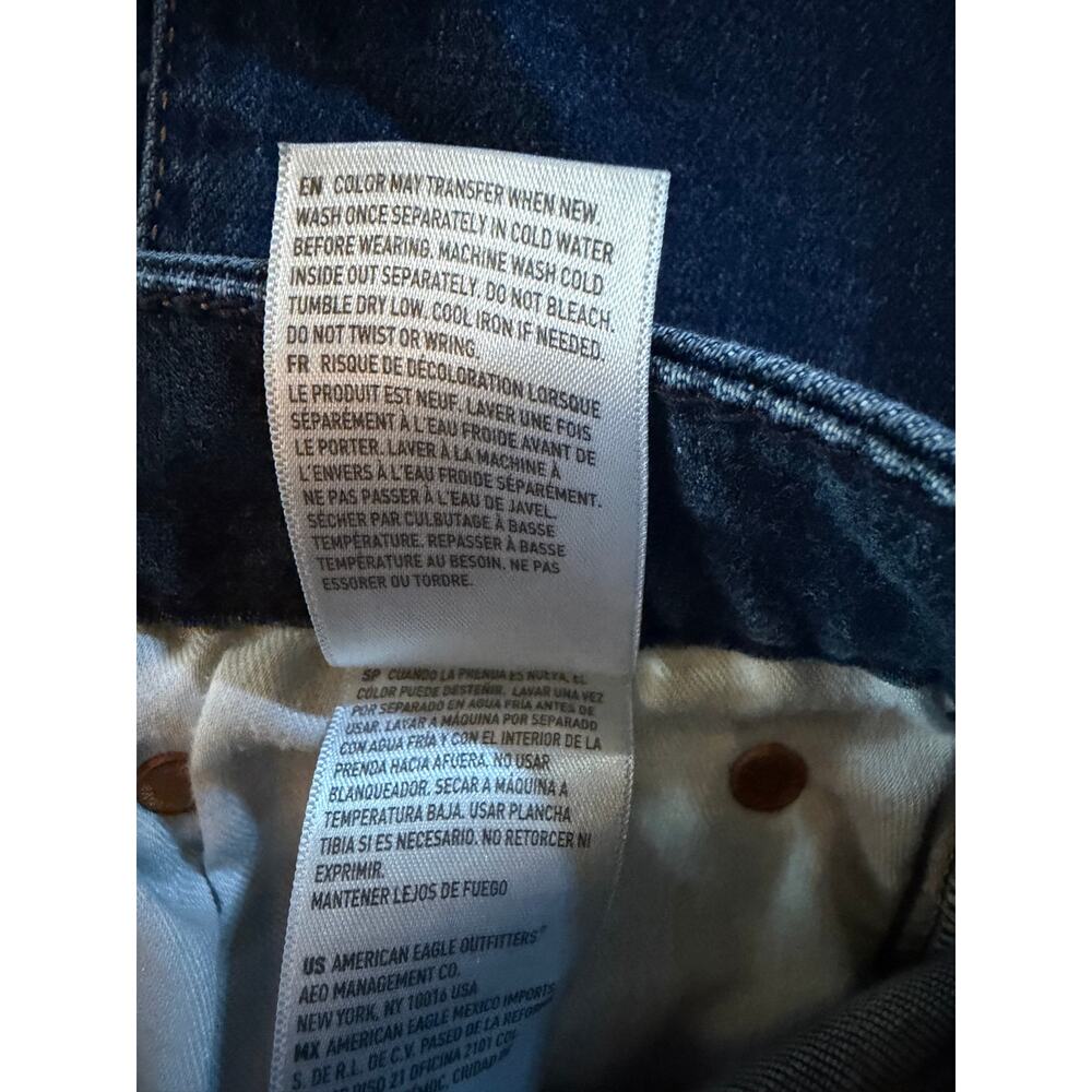 American Eagle AirFlex+ Straight Jeans Men's 30x31 Blue Stretch Denim - Picture 5 of 6